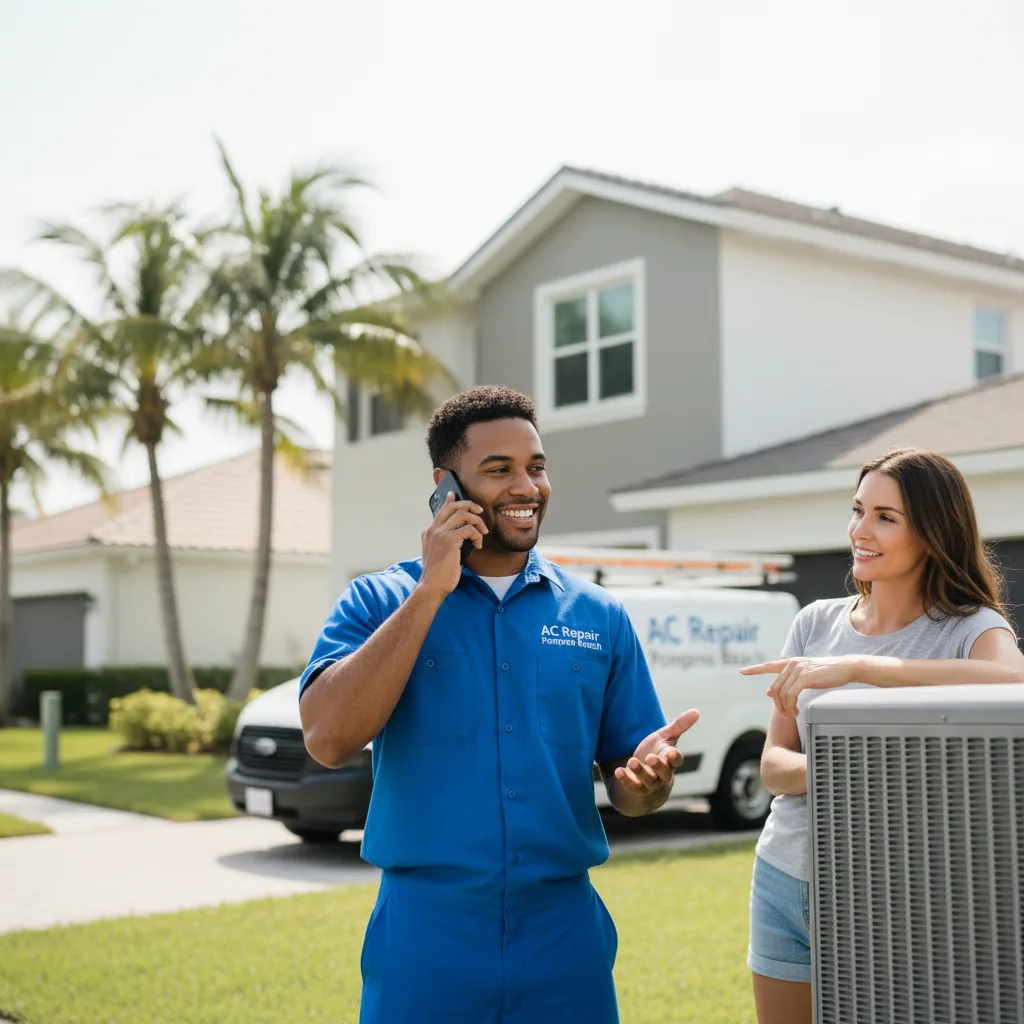 AC Repair Pompano Beach customer support in Dunellen